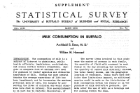 1930s: Department of Hygiene and Public Health researchers publish a disease survey on milk consumption in Buffalo.