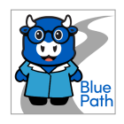 Blue Path logo. 