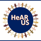 Hear Us logo. 