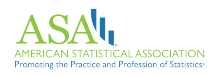 American Statistical Association logo. 