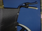Figure 9: Positioning of brake levers and handle extension. 