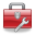 magnifying glass. 