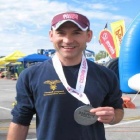 Second Place in the Half Iron Man at Cedar Point. 