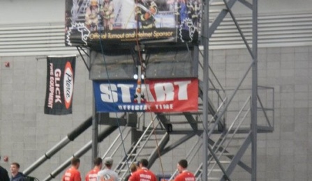 combat challenge 6 stair climb. 