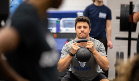 exercise science class. 