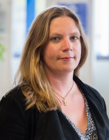 Portrait of a female professor. 