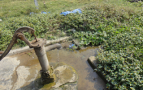 A water pump. 