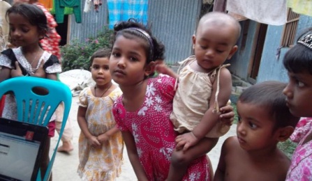 Village children. 