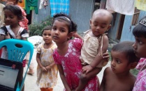 Village children. 