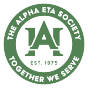 Alpha Eta Society. 
