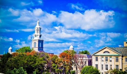 Downtown Buffalo Sunset From the Roof of Buffalo General Hospital. 