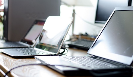 laptops. 