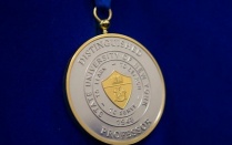 SUNY Distinguished medal. 