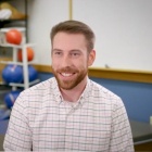 DPT Student James Schneider. 