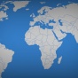 world map. 