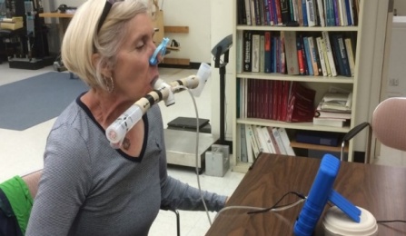 female research subject. 